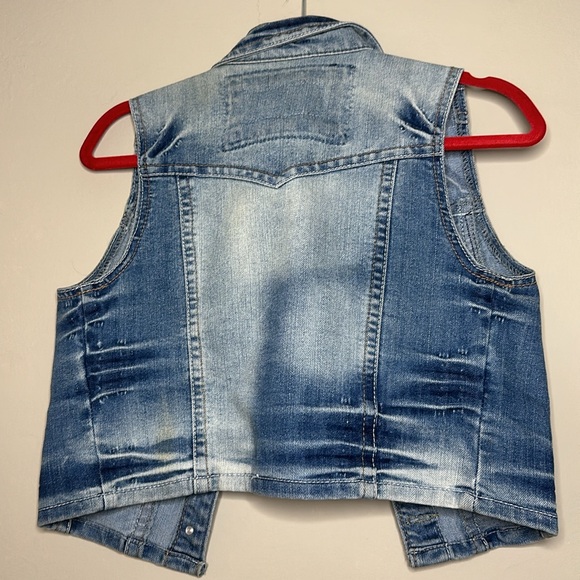 Wallflower Denim Vest - Picture 2 of 2